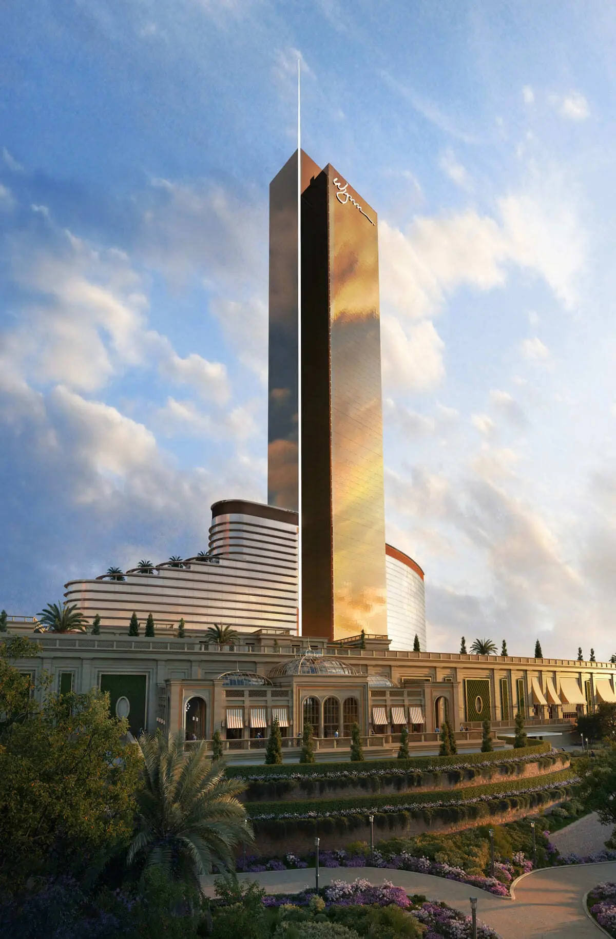 Wynn Resort Al Marjan Island render